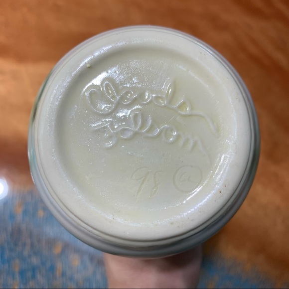 Vintage Clouds Folsom Pottery Small painted Bud vase - Picture 4 of 8